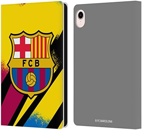 Fejét az Esetben Minták Hivatalosan Engedélyezett FC Barcelona hazai Kapus 2019/20 Címer Kit Bőr Könyv Tárca burkolata Kompatibilis
