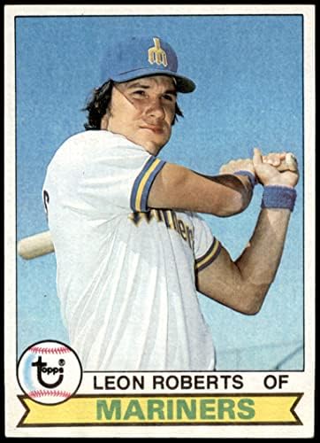 1979 Topps 166 Leon Roberts Seattle Mariners (Baseball Kártya) EX+ Mariners