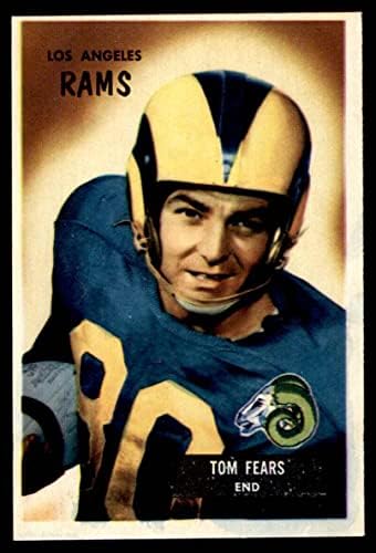 1955 Bowman 43 Tom Félelmek Los Angeles Rams (Foci Kártya) EX Ram UCLA/Santa Clara