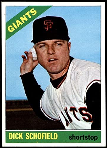 1966 Topps 474 Dick Schofield San Francisco Giants (Baseball Kártya) NM/MT Óriások