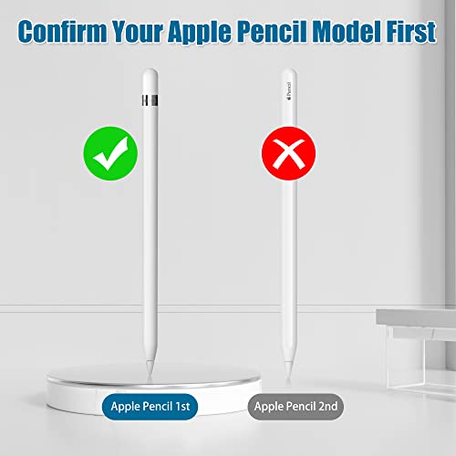 AGVEE 5ft Töltő Adapter Kábel Apple Ceruza 1. Generációs, USB-C C-Típusú Férfi-a Villám Női Csatlakozó Töltő Kábel Csatlakozó