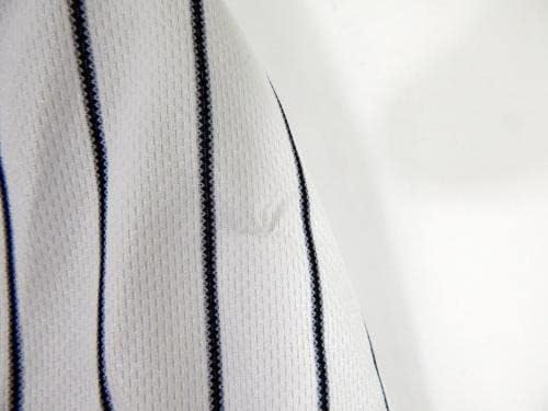 2021 New York Yankees Joely Rodriguez 30 Játék Használt Fehér Jersey 16 Patch 7 - Játék Használt MLB Mezek