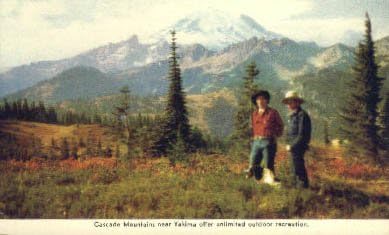 Cascade-Hegység, Washington Képeslap