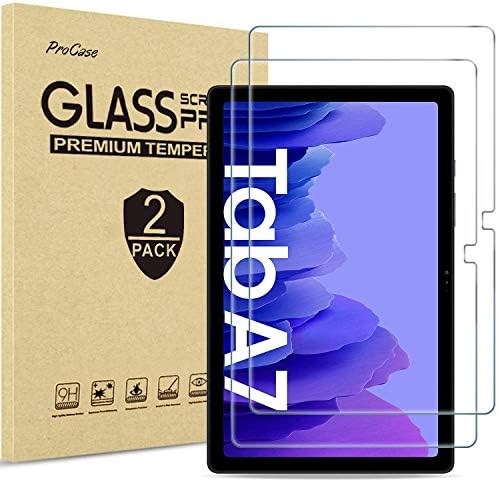 ProCase Galaxy Tab A7 10.4 Esetben 2020 T500 T505 T507 Csomag [2 Csomag] ProCase Galaxy Tab A7 10.4 2020 képernyővédő fólia
