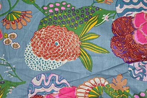 V Vedant Minták Indiai Pamut Virágos-Gyümölcs Nyomtatás Szövet ruhákat készíteni Kurti Kanapé Szövet 10 Yard