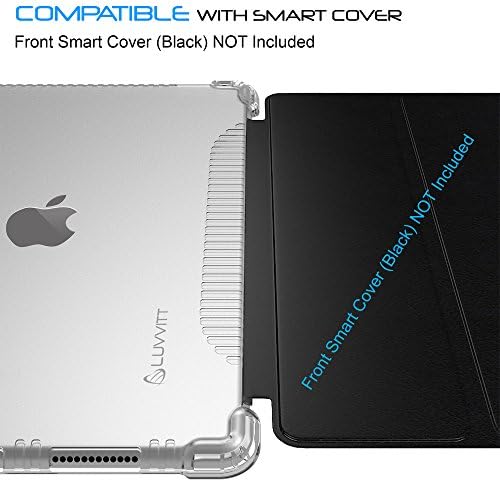 LUVVITT iPad 9.7 az Esetben Egyértelmű Markolat Smart Cover, majd a Billentyűzet Kompatibilis tok Apple iPad 9,7 hüvelykes