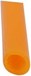X-mosás ragályos 5mm x 7mm Dia hőálló Szilikon Gumi Cső, Tömlő Narancssárga Cső 2M Hosszú(Tubo a gomma siliconica resistente