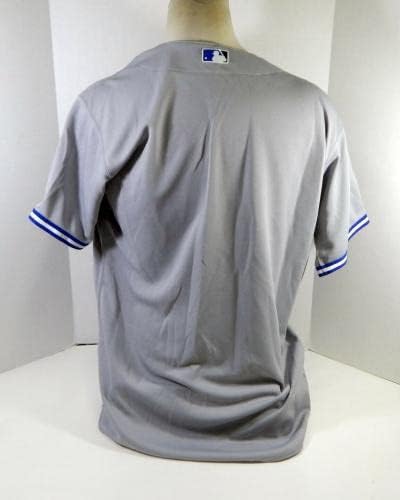2012-19 Toronto Blue Jays Üres Játék Kiadott Szürke Jersey 48 DP17651 - Játék Használt MLB Mezek