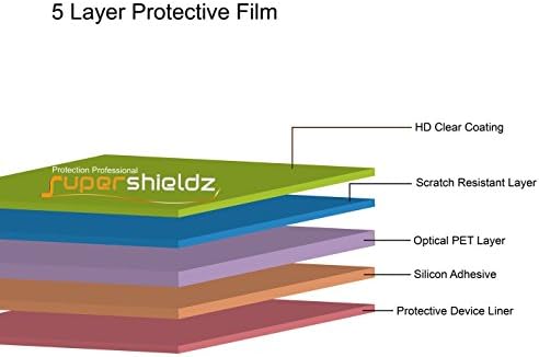 (6 darab) Supershieldz Tervezett LG (K7 Plus) képernyővédő fólia, Nagy Felbontású Clear Pajzs (PET)