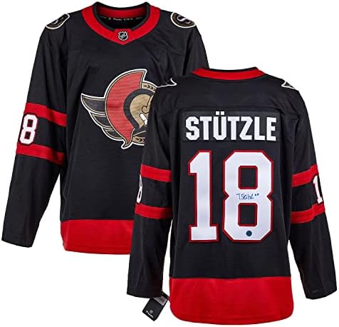 Tim Stutzle Ottawa Senators Dedikált Fanatikusok Jersey - Dedikált NHL-Mezek