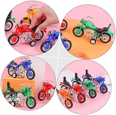 TOYANDONA 3pcs Vissza Motorkerékpár, Motor, Kerékpár, Gyerek Motoros Gyerekek Oktatási Játékok Agy Játék Kerékpár Modell