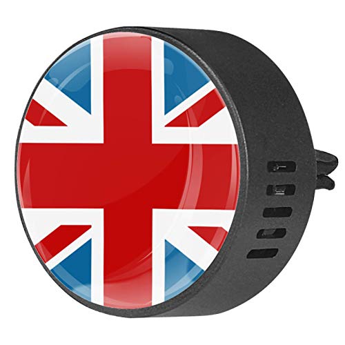 2 Pack Autó Aromaterápiás Illóolaj Diffúzor Autó Medál A Vent Clip Szülinapot Anya Ajándékok Az Egyesült Királyság Zászló