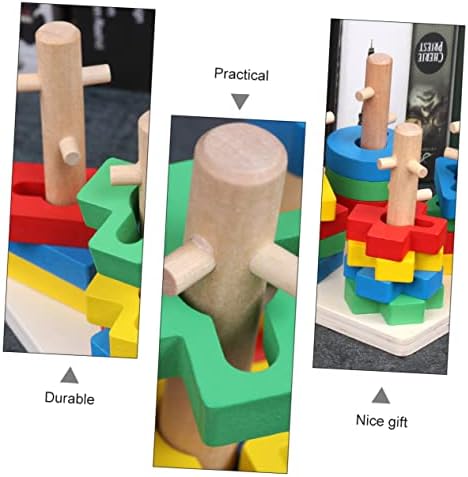 Toyvian 1 Set Blokkok Oktatási Játékok, Gyerekeknek Játékok Kisgyermek Fiú Fejlődési Játékok Puzzle Kisgyermek Játékok Halmozási