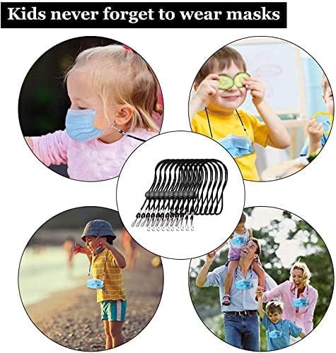 Állítható Hosszúságú Maszk Zsinór - Hasznos & Kényelmes Biztonsági Maszk, Holder & Fogas - Kényelmes A Nyak Körül Facemask