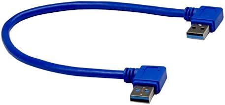 zdyCGTime 30cm USB 3.0 EGY Férfi 90 Fokos Szögben, hogy a Férfi Bal Könyök Hosszabbító Kábel