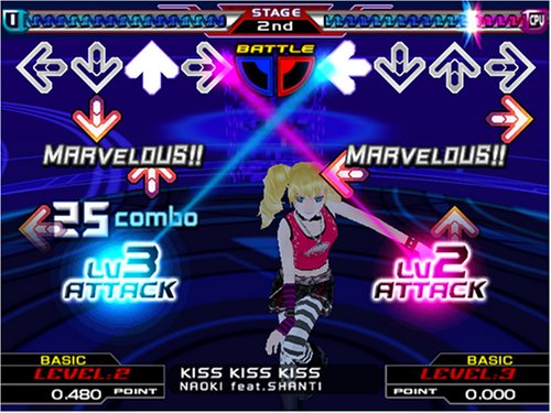 Dance Dance Revolution SuperNova 2 Csomag (tartalmazza a Tánc Mat) - PlayStation 2