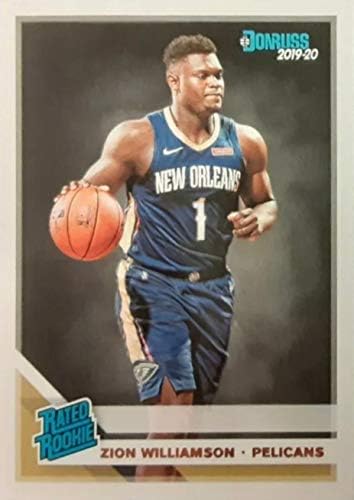 2019-20 Panini Donruss - Zion W - Névleges Újonc - New Orleans Pelicans NBA Kosárlabda Újonc Kártya - RC Kártya 201