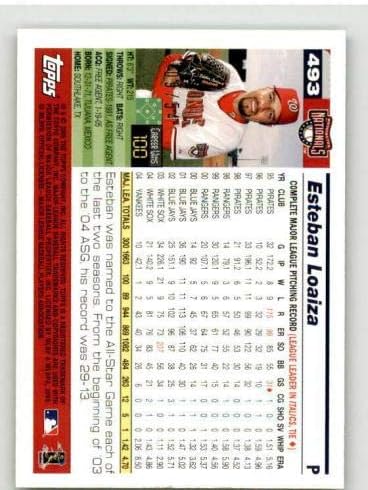 Esteban Loaiza Kártya 2005 Topps Fekete 493 - Asztalon Baseball Kártyák