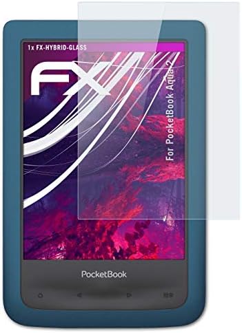 atFoliX Műanyag Üveg Védőfólia Kompatibilis Pocketbook Aqua 2 Üveg Protector, 9H Hibrid-Üveg FX Üveg kijelző Védő fólia,