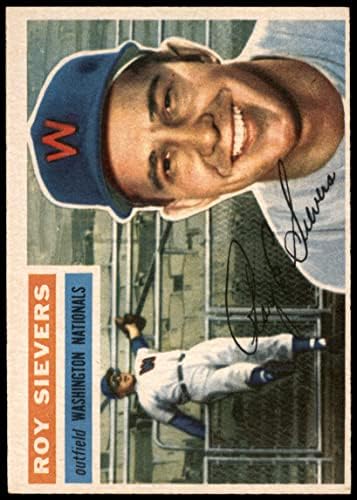 1956 Topps 75 Roy sievers-t Washington Senators (Baseball Kártya) EX Szenátorok