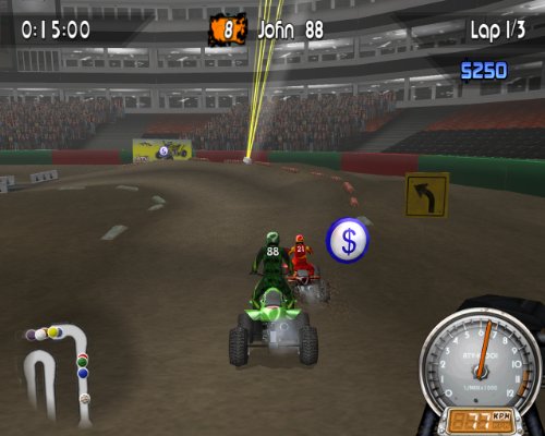 ATV Quad Kings Racing Wheel - Nintendo Wii