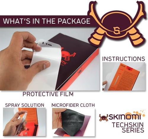 Skinomi képernyővédő fólia Kompatibilis Sony Xperia Előre (ST27i, Xperia Go) Tiszta TechSkin TPU Anti-Buborék HD Film