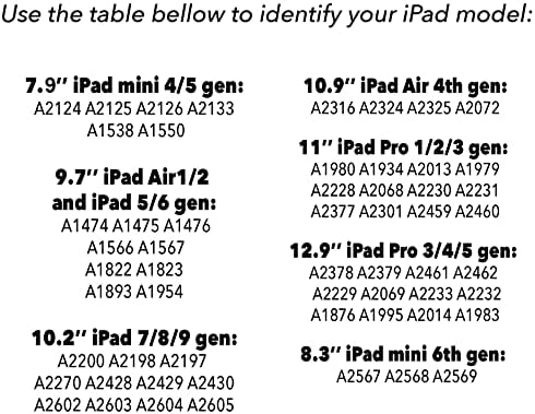 A Logic, valamint a Kreativitás Esetben Kompatibilis Minden Generáció iPad Air Pro Mini 5 6 11 inch 10.9 12.9 10.2 9.7 7.9