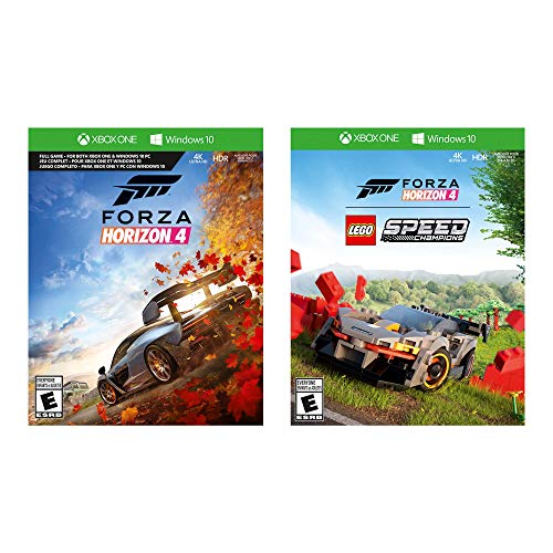 Microsoft Xbox S Egy 1 tb-os Forza Horizon 4 LEGO® Sebesség Bajnokok Csomag, Fehér, 234-01121 (Felújított)