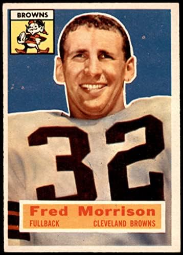 1956 Topps 81 Fred Morrison Cleveland Browns-FB (Foci Kártya) EX Browns-FB Ohio St.
