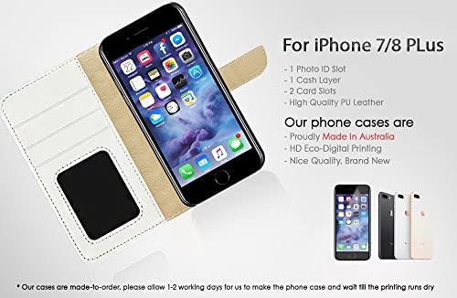 az iPhone 8 Plusz az iPhone 7 Plus, iPhone 6 Ráadásul iPhone 6-os Plusz, Célja, Flip Pénztárca Telefon burkolata, A24800