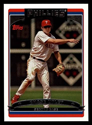 2006 Topps 359 Chase Utley Philadelphia Phillies (Baseball Kártya) NM/MT Phillies