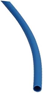 X-mosás ragályos 82Ft Hossza 1mm Belső Átm Poliolefin Szigetelt Hő zsugorcső Wire Wrap Kék(82 pitét, de longitud 1 mm, de