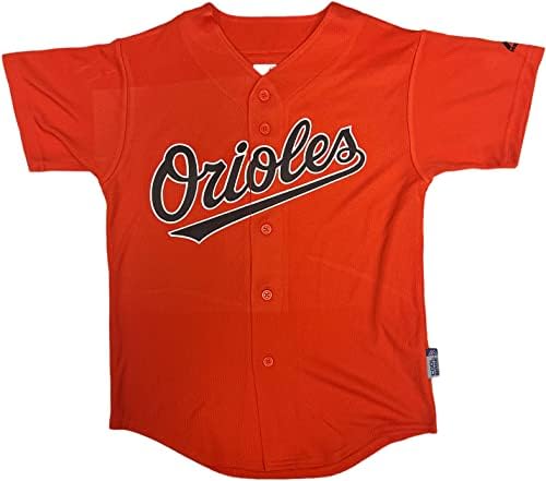 Baltimore Orioles Fiú Hűvös Bázis Pro Stílus Replika Játék Jersey