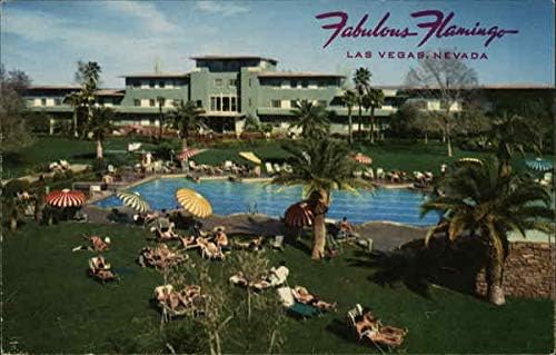 Mesés Flamingo Las Vegas, Nevada NV Eredeti Régi Képeslap
