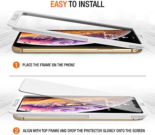 Trianium Edzett Üveg Screen Protector célja, Apple iPhone 11 Pro/iPhone XS/iPhone X 5.8-es, 3 Csomag HD Világosság 0.25 mm-es