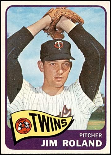 1965 Topps 171 Jim Roland Minnesota Twins (Baseball Kártya) VG/EX+ Ikrek