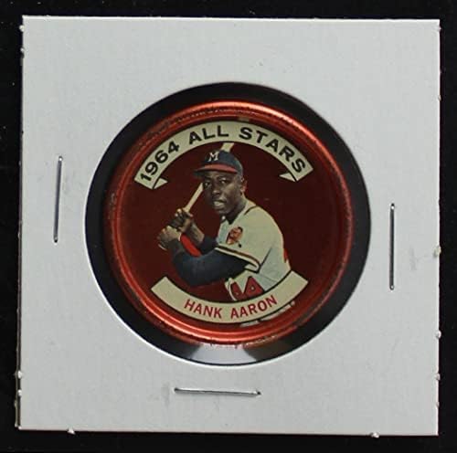 1964 Topps 149 All-Star Hank Aaron Milwaukee Bátrabbak (Baseball Kártya) EX Bátrabbak