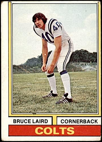 1974 Topps 96 Bruce Laird Baltimore Colts (Foci Kártya) FAIR Colts Amerikai